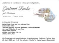 eine Anzeige